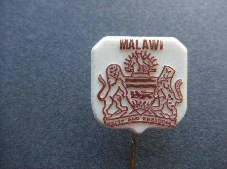 Malawi ( republiek Malawi) land in Afrika Unity and Freedom bruin